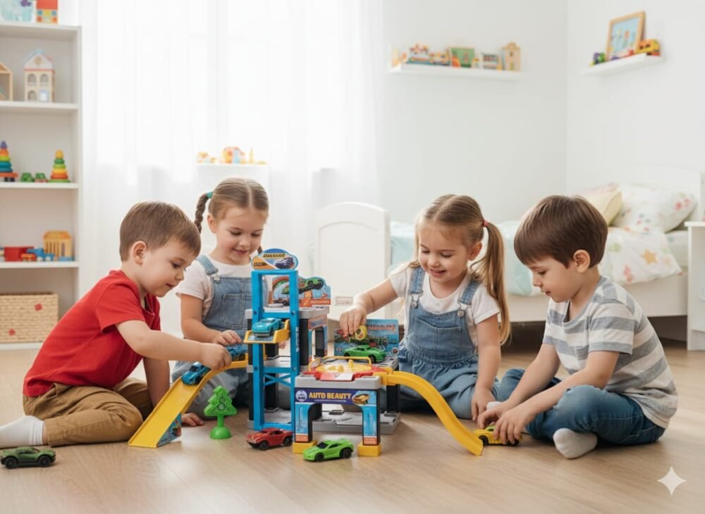 WhatsApp Image 2025-11-16 at 10.25.37 AM (1) Hot Wheels Alloy Racing Parking Lot: Turbo Fun