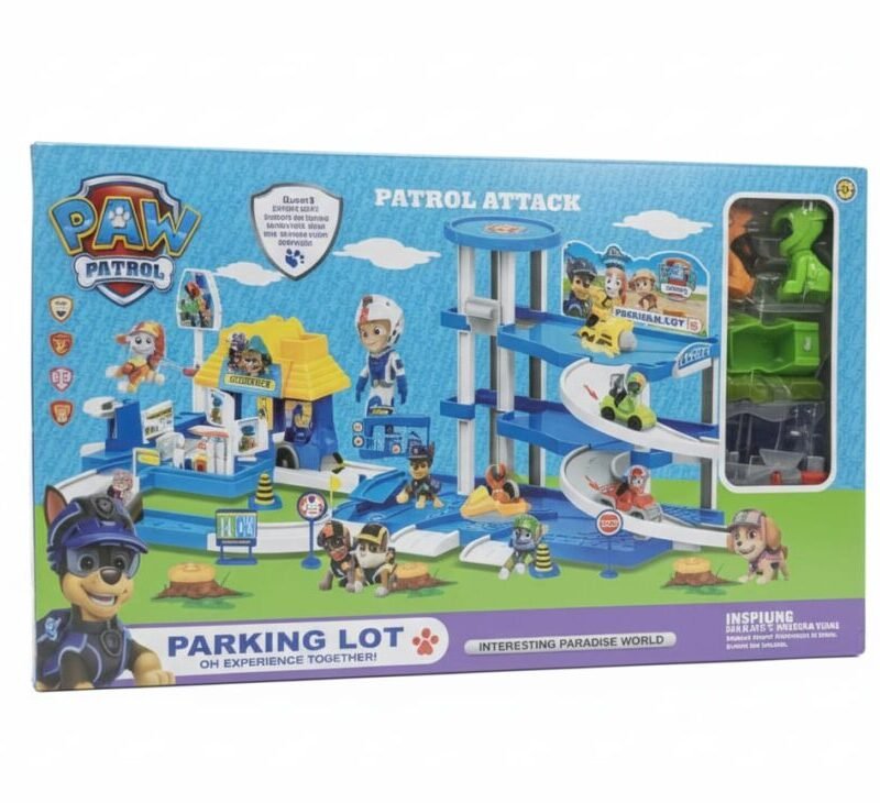 PAW PATROL ATTACK PARKING LOT ADVENTURE SET