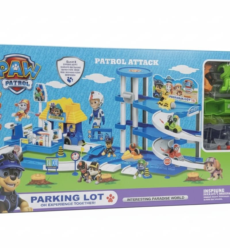 PAW PATROL ATTACK PARKING LOT ADVENTURE SET