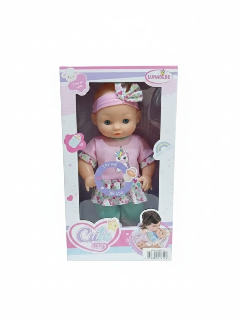 LUNABEBE Cute Baby Unicorn Doll