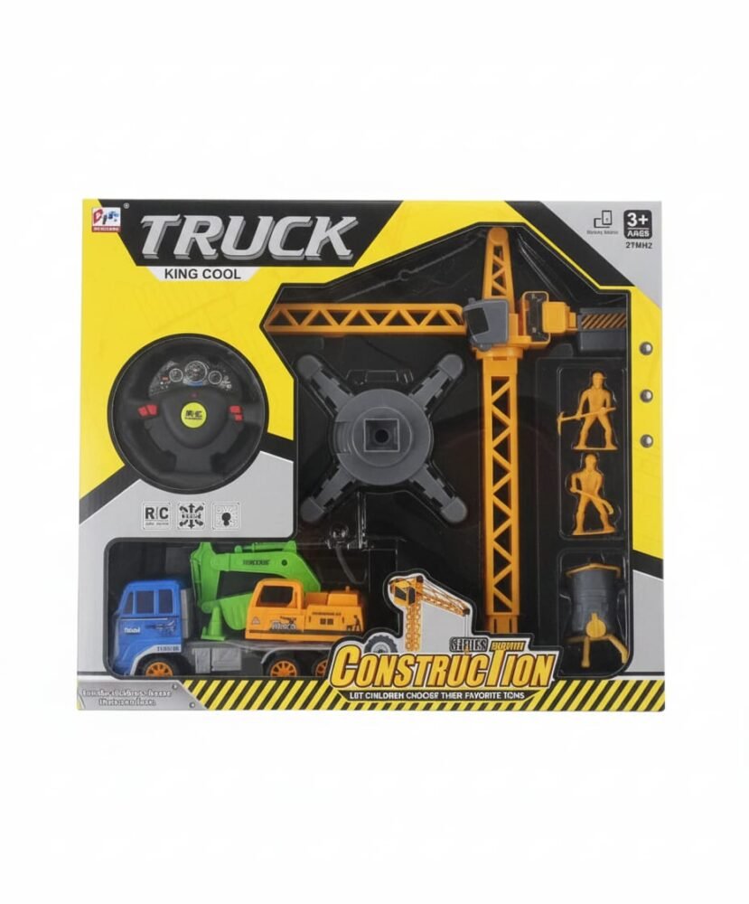 WhatsApp Image 2025-11-16 at 8.37.33 AM RC "King Cool" Construction Truck and Crane Playset