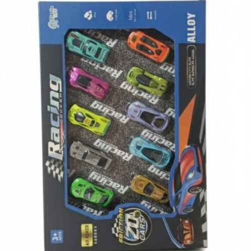 Massive 20-Piece Alloy Friction Racing Car Set
