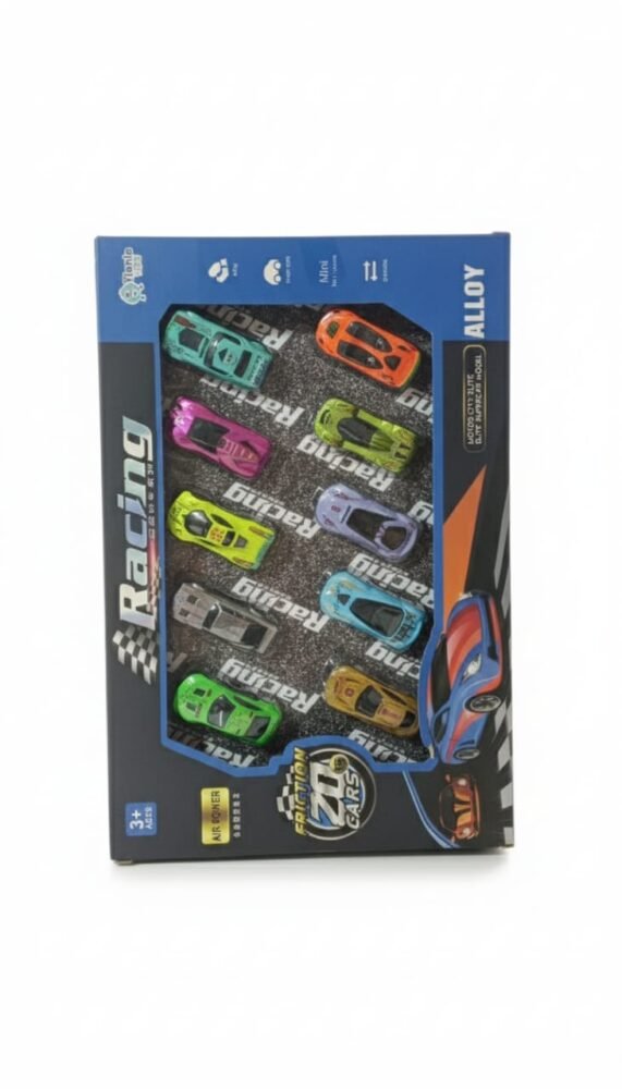 Massive 20-Piece Alloy Friction Racing Car Set