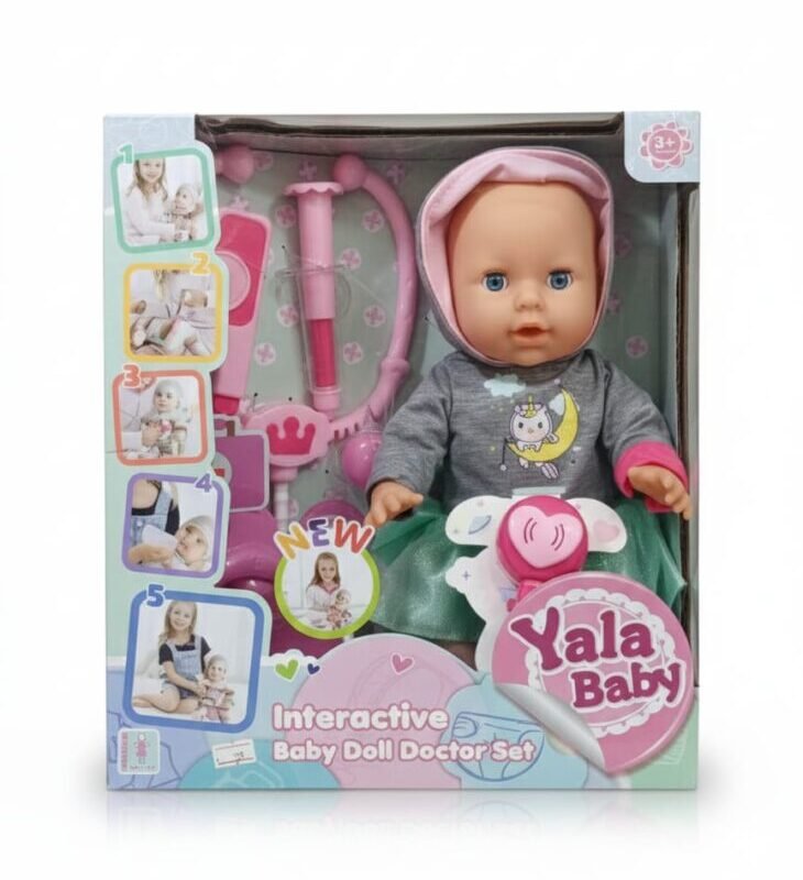 Baby Doctor Doll Playset