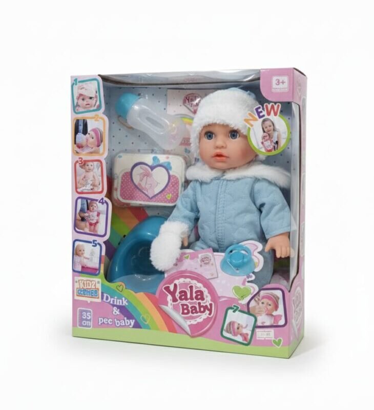 Yala Baby "Drink & Pee" Interactive Doll Playset