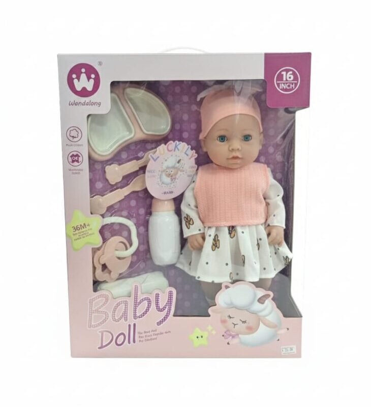 Wandalong 16-Inch Baby Doll: The Ultimate Nurturing Playset