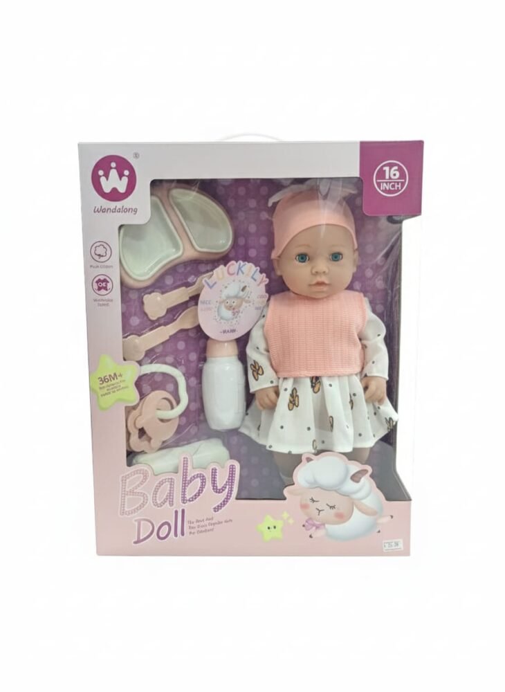 Wandalong 16-Inch Baby Doll: The Ultimate Nurturing Playset