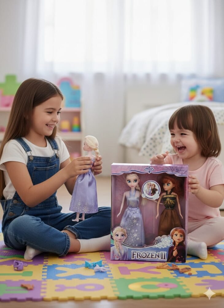 Elsa and Anna Frozen III Royal Sisters Set