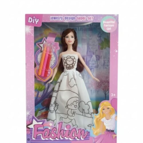DIY Color & Design Fashion Doll Super Set