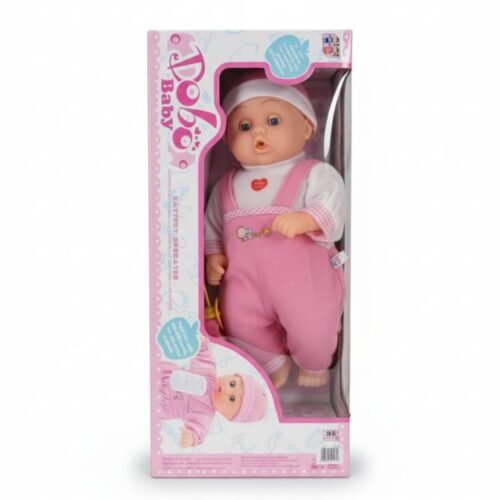WhatsApp Image 2025-11-18 at 12.15.24 PM (1) Dobo Baby Talking Doll in Pink Overalls