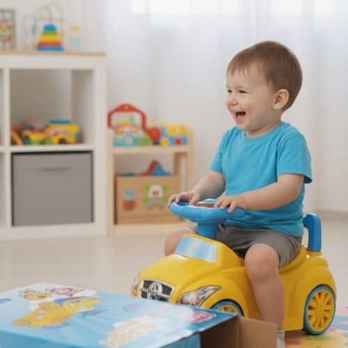 A+B Baby Closestool: The 2-in-1 Fun Ride-On Car Potty Trainer