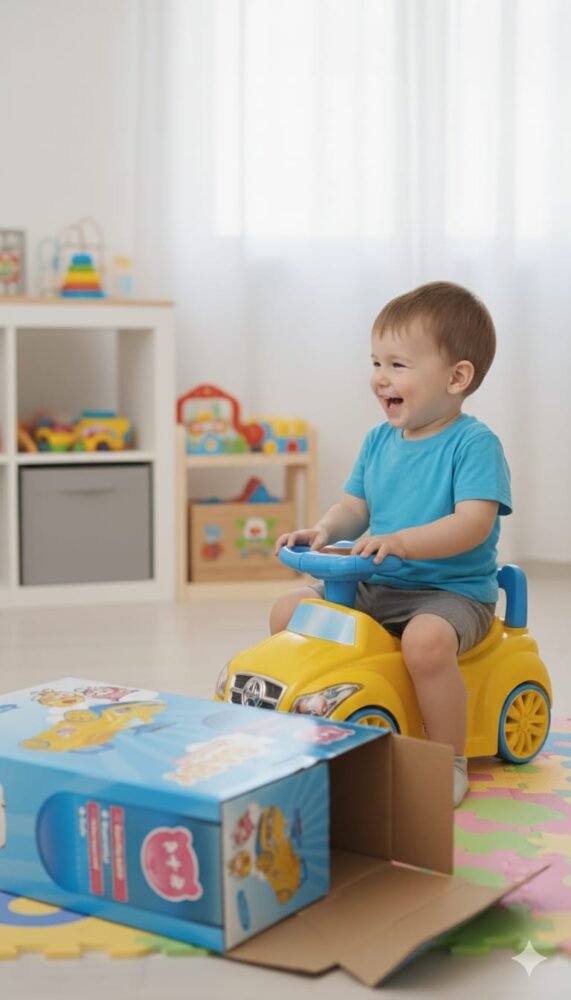 A+B Baby Closestool: The 2-in-1 Fun Ride-On Car Potty Trainer