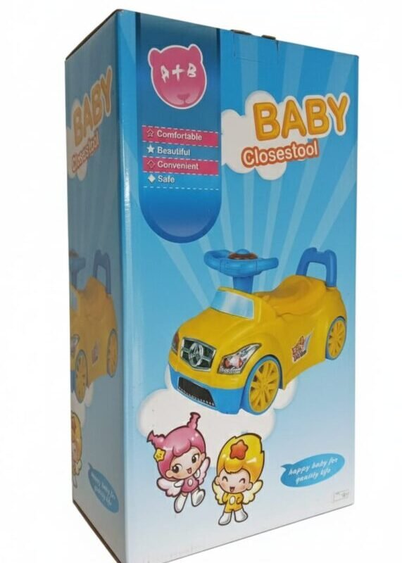 A+B Baby Closestool: The 2-in-1 Fun Ride-On Car Potty Trainer