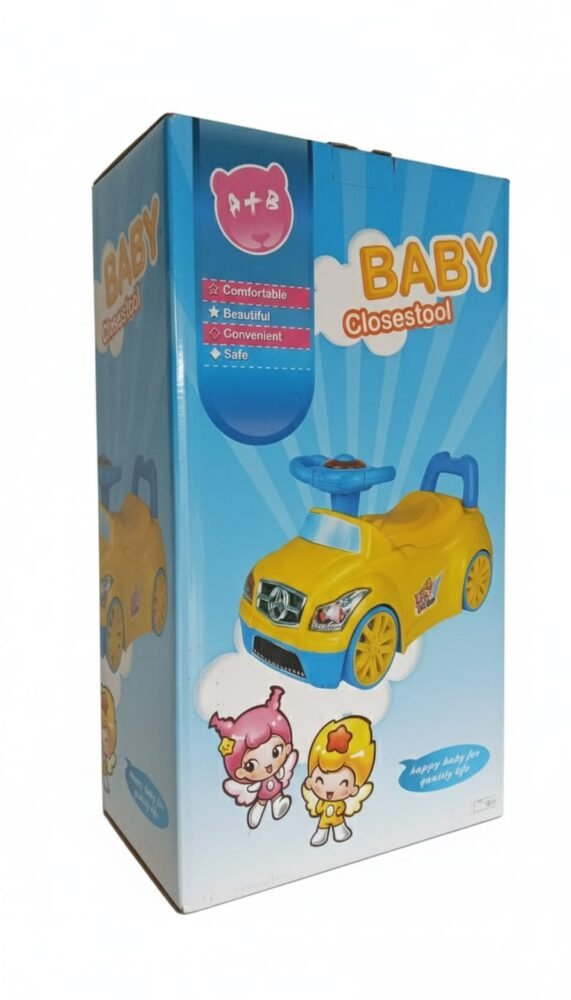 A+B Baby Closestool: The 2-in-1 Fun Ride-On Car Potty Trainer