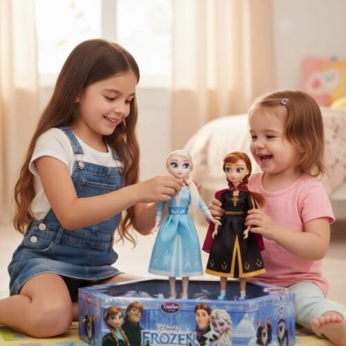 Elsa and Anna Sister Dolls Adventure Set with Fashion Accessories