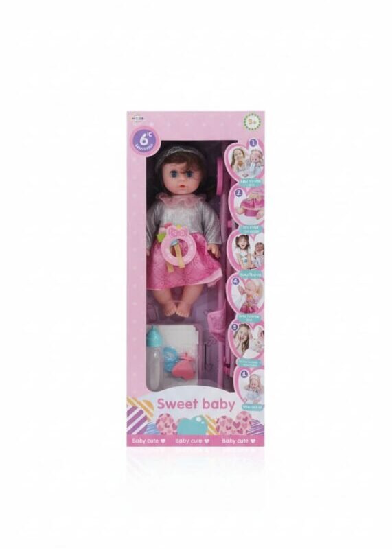The Ultimate "Sweet Baby" Doll and 6-in-1 Play Set