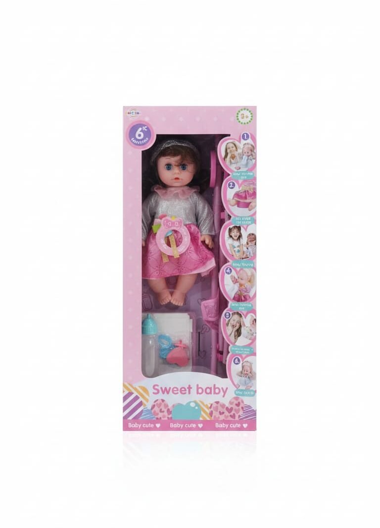 The Ultimate "Sweet Baby" Doll and 6-in-1 Play Set