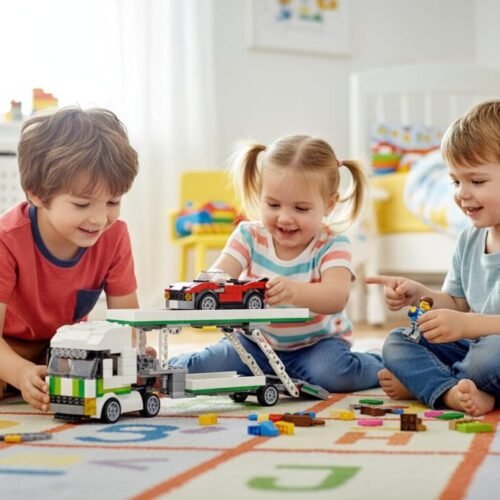 CITY Double-Decker Transport Truck