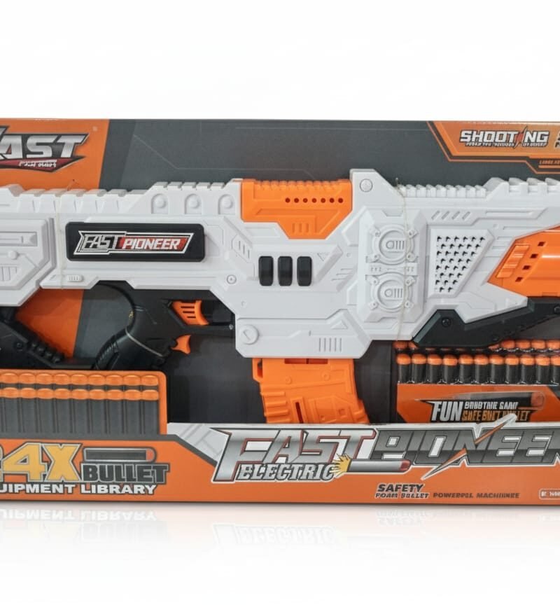 Fast Pioneer Electric Blaster – The Ultimate Foam Bullet Shooting Game