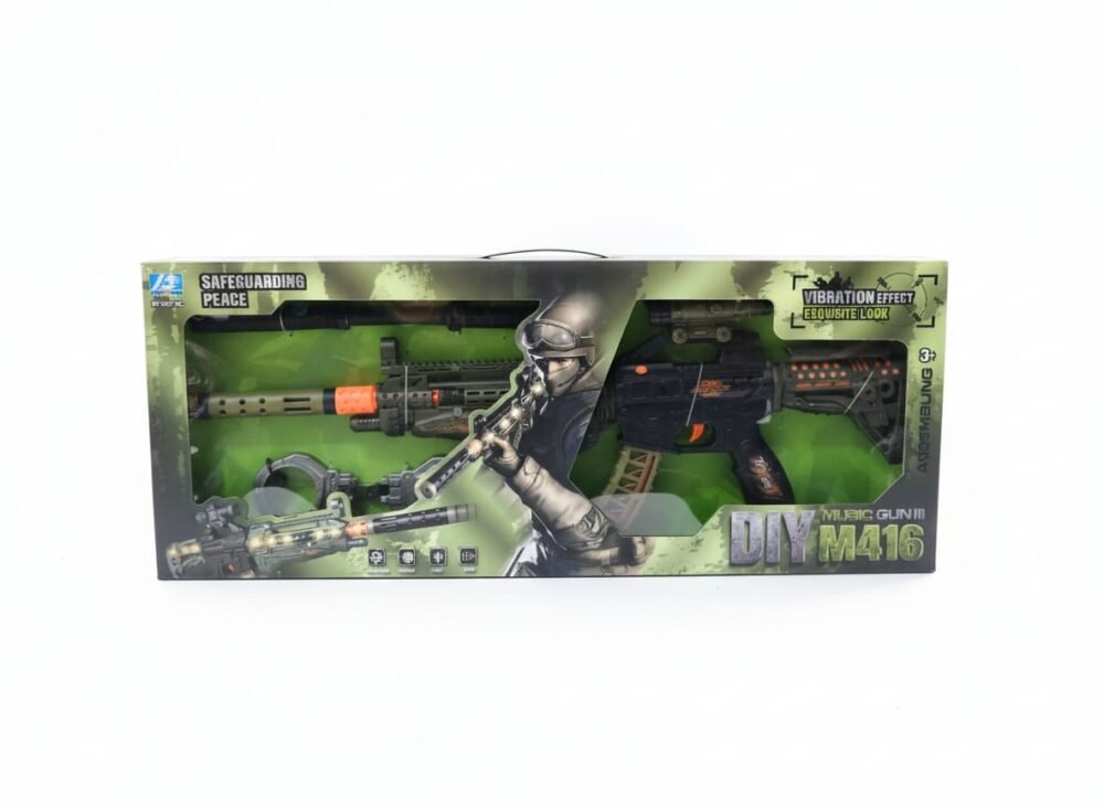 Safeguarding Peace: DIY M416 Combat Music Gun Set