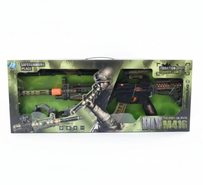 Safeguarding Peace: DIY M416 Combat Music Gun Set