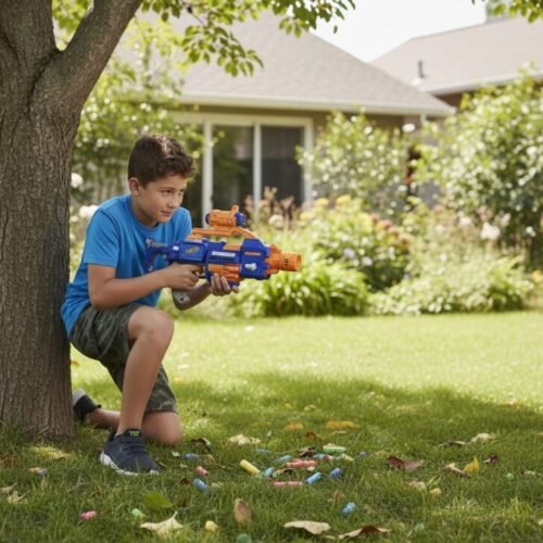 NERF Zombie Strike Hammershot Blaster