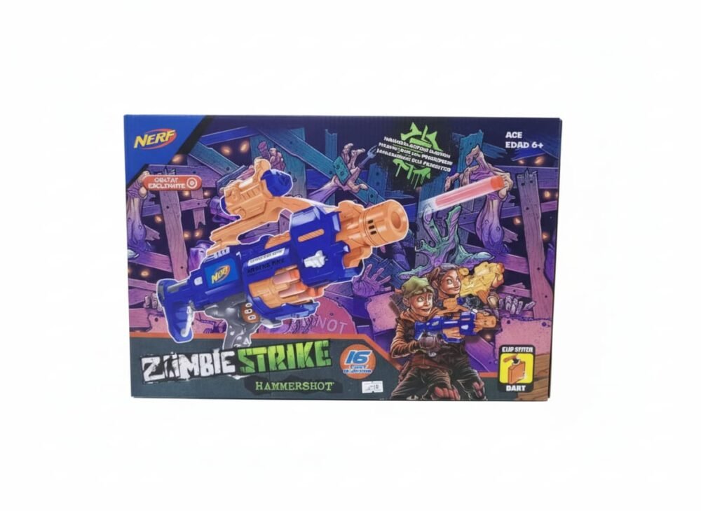 NERF Zombie Strike Hammershot Blaster