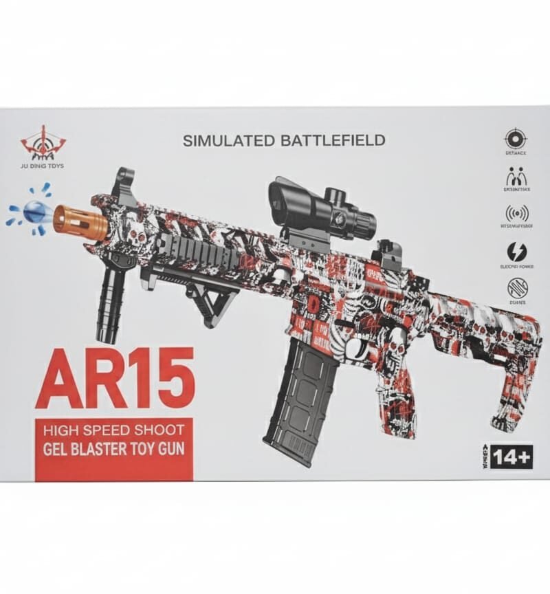 AR15 High Speed Shoot Gel Blaster