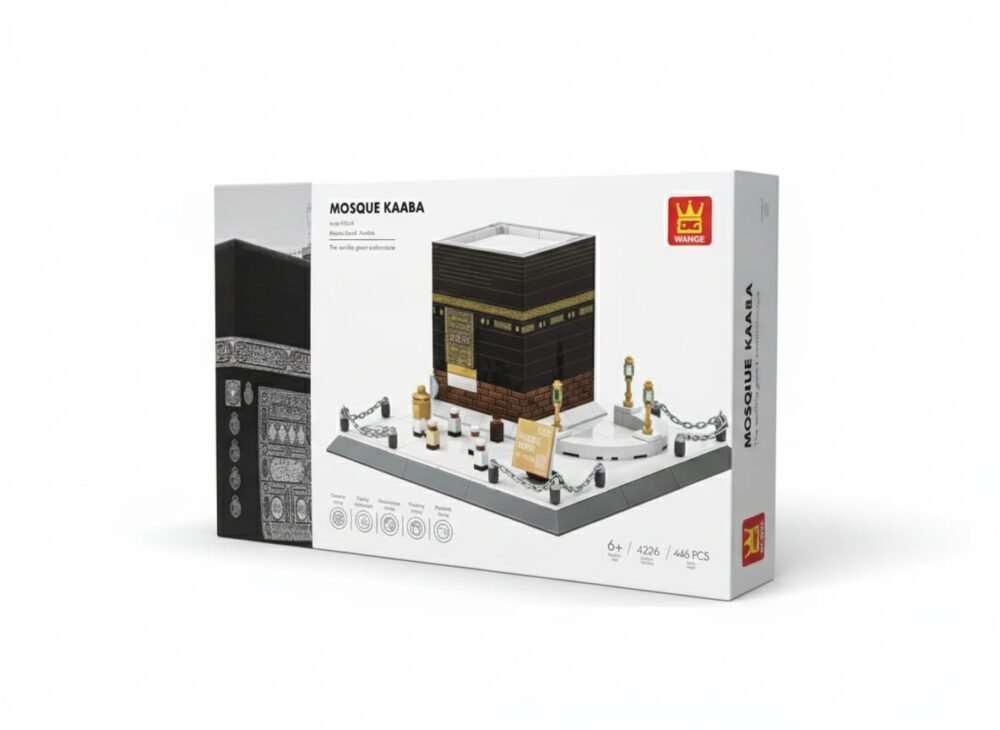 WhatsApp Image 2025-11-20 at 6.30.34 PM WANGE MOSQUE KAABA Building Blocks Set(446 Pieces)