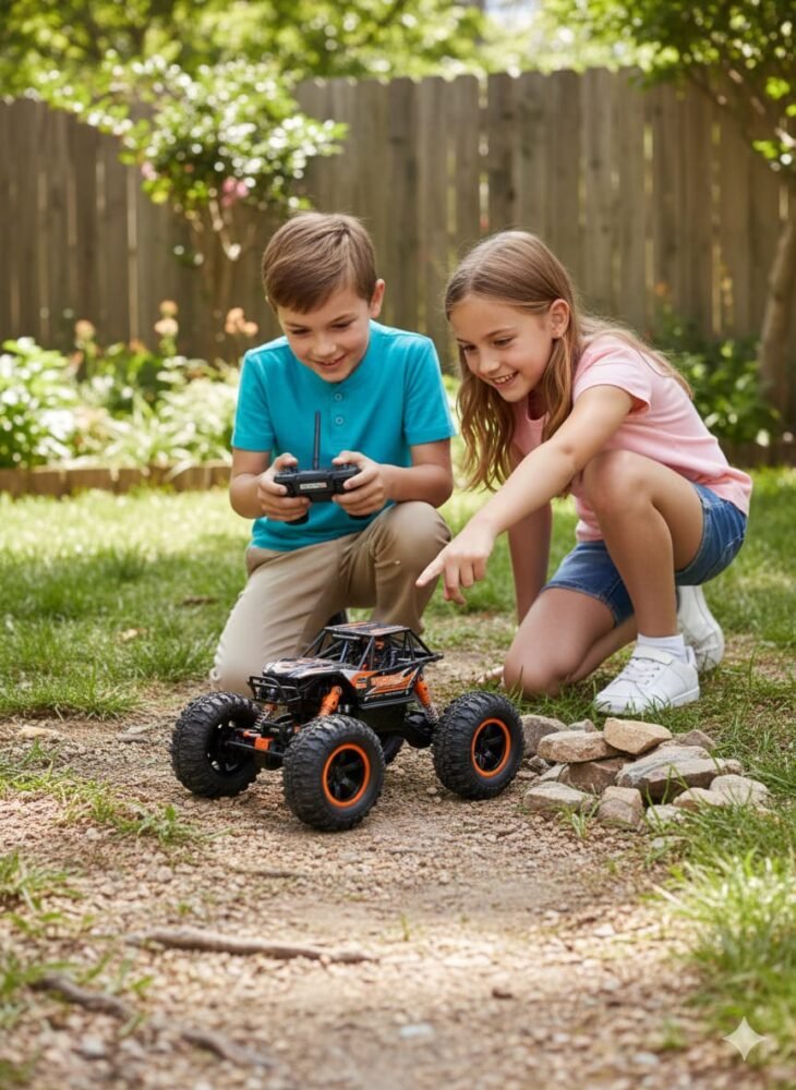 Extreme Off-Road Thrills: 2.4GHz 4WD High-Speed Climbing Car