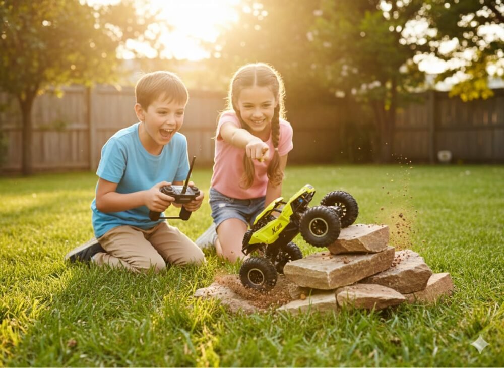 High-Powered R/C Off-Road Climbing Vehicle