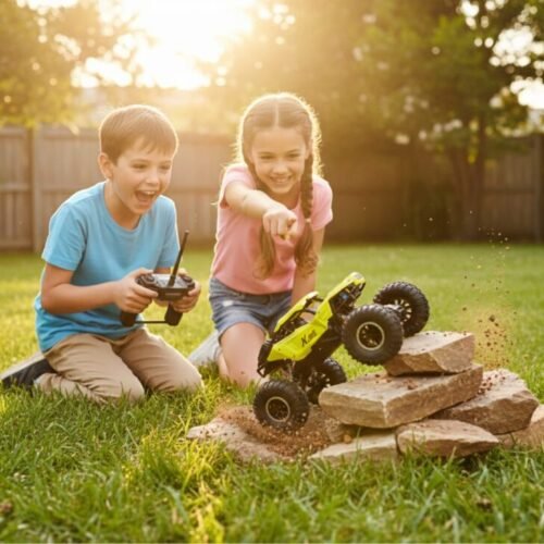 High-Powered R/C Off-Road Climbing Vehicle