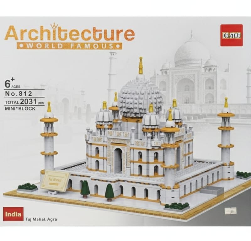 Build a Wonder: The Dr. Star Taj Mahal Mini-Block Architecture Set