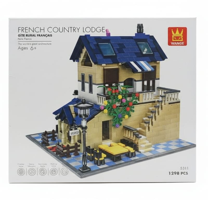 Escape to the Countryside: The Wange French Country Lodge Building Set