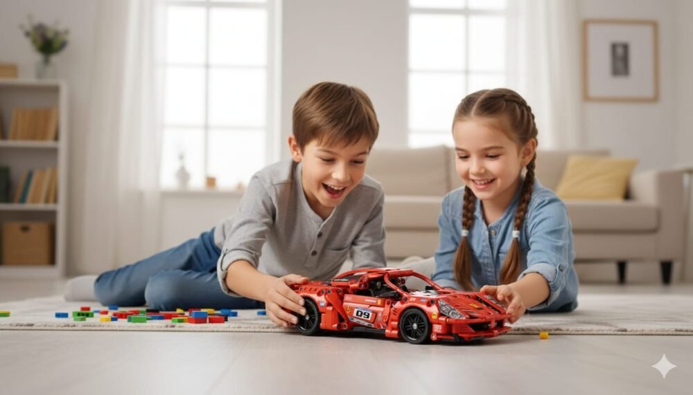 The Wanjue Roaring Motors Pull-Back Sports Car