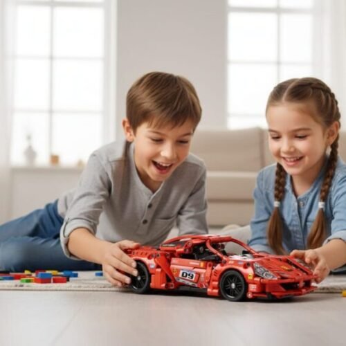 The Wanjue Roaring Motors Pull-Back Sports Car