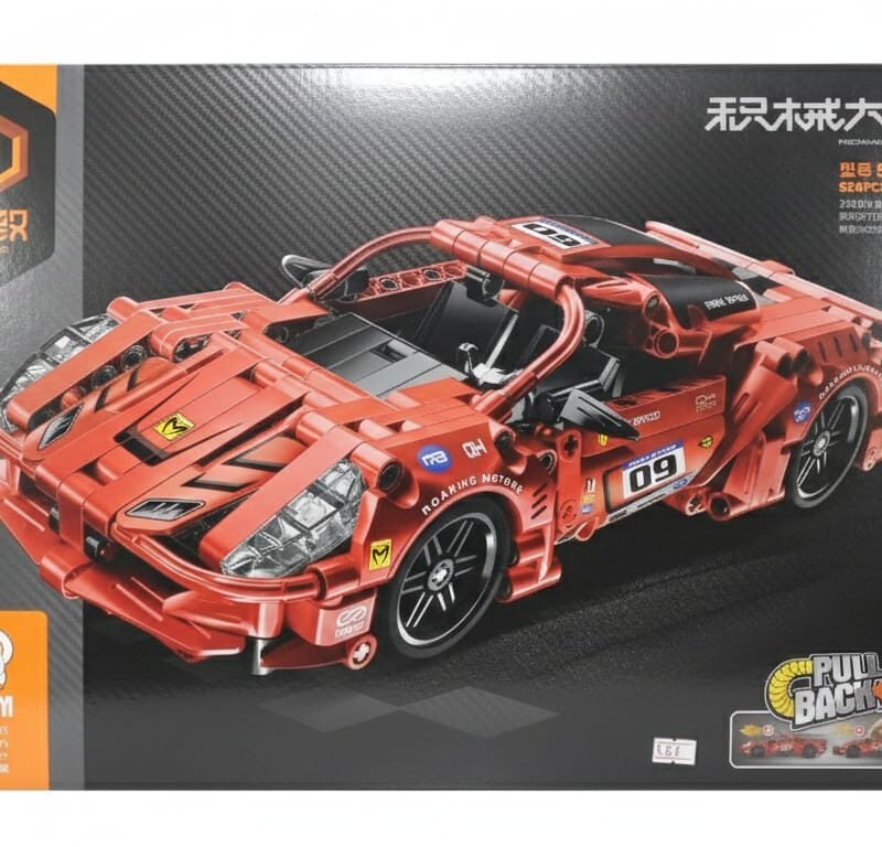 The Wanjue Roaring Motors Pull-Back Sports Car
