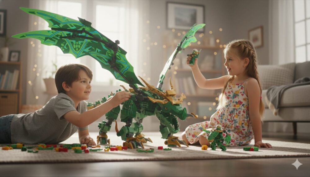 WhatsApp Image 2025-11-21 at 8.50.46 AM (1) Command the Storm: The MG Ninja Green Dragon & Mech Battle Set