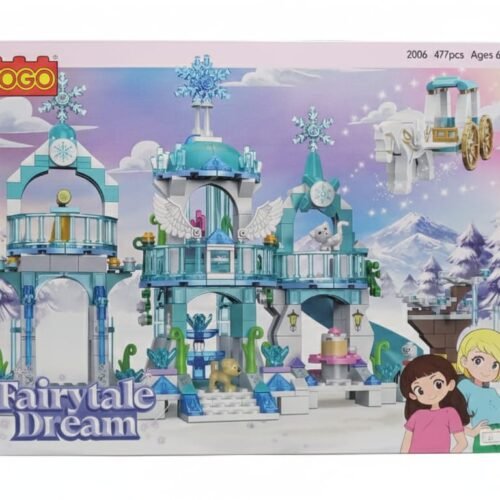 Enchanting Fairytale Dream Ice Palace Building Block Set