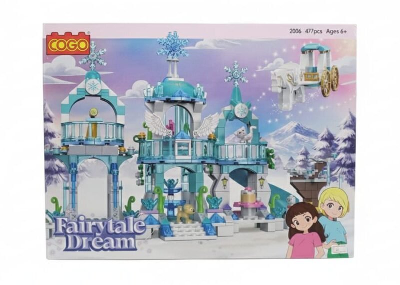 Enchanting Fairytale Dream Ice Palace Building Block Set