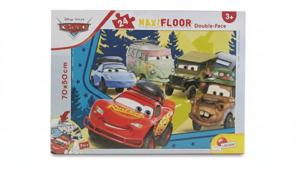 Disney Pixar Cars MAXIFLOOR Double-Face Puzzle - 24 Pieces