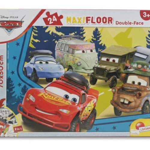 Disney Pixar Cars MAXIFLOOR Double-Face Puzzle - 24 Pieces