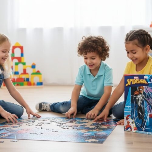 Marvel Spider-Man MAXIFLOOR Double-Face Puzzle - 60 Pieces