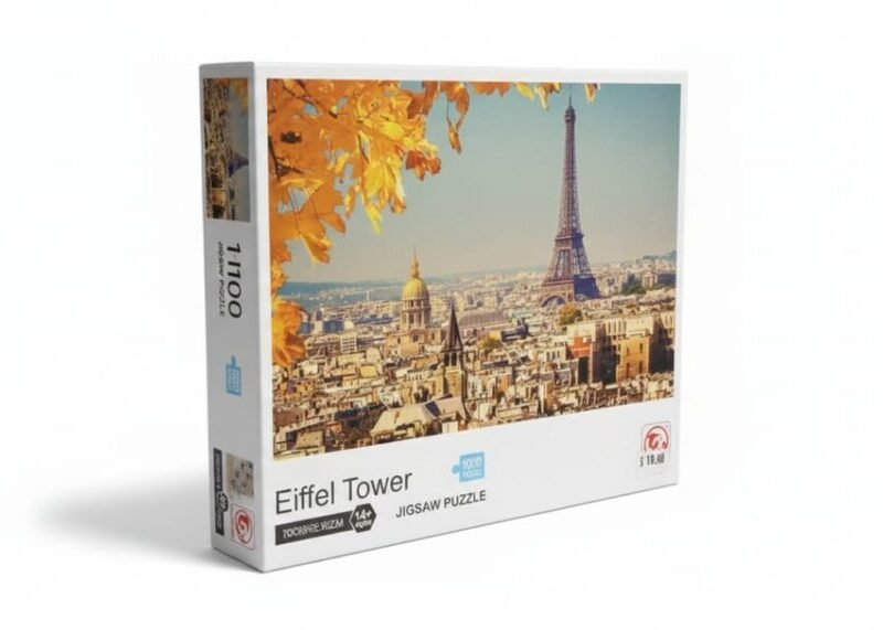 Eiffel Tower Jigsaw Puzzle - 1000 Pieces of Parisian Charm