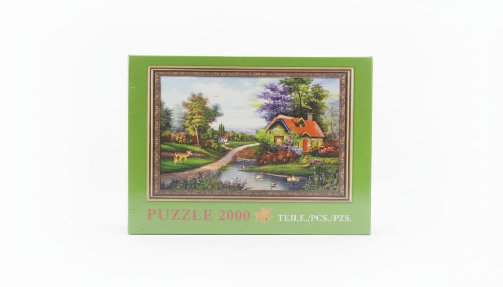 Challenging 2000-Piece Landscape Jigsaw Puzzle