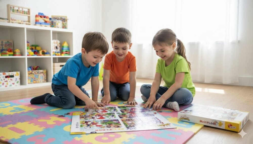 Challenging 2000-Piece Coastal Town Jigsaw Puzzle