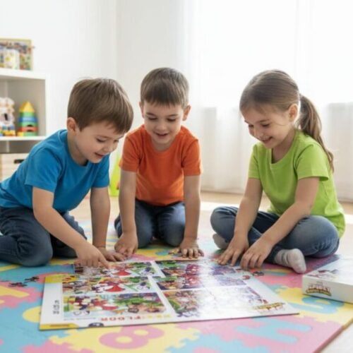 Challenging 2000-Piece Coastal Town Jigsaw Puzzle