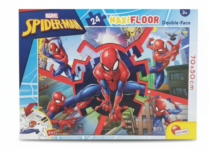 Marvel Spider-Man 24-Piece MAXIFLOOR Double-Face Puzzle