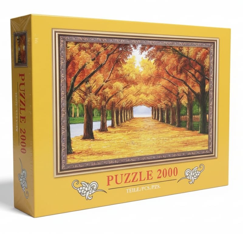 Autumn Boulevard 2000-Piece Jigsaw Puzzle