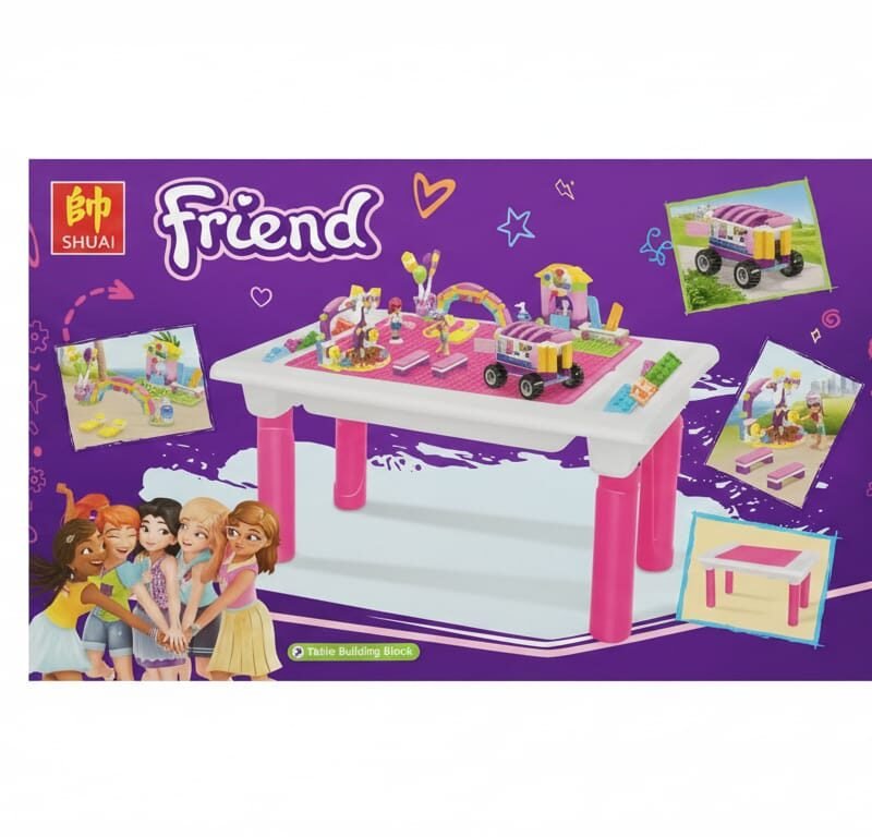 SHUAI Friend Table Building Block Set